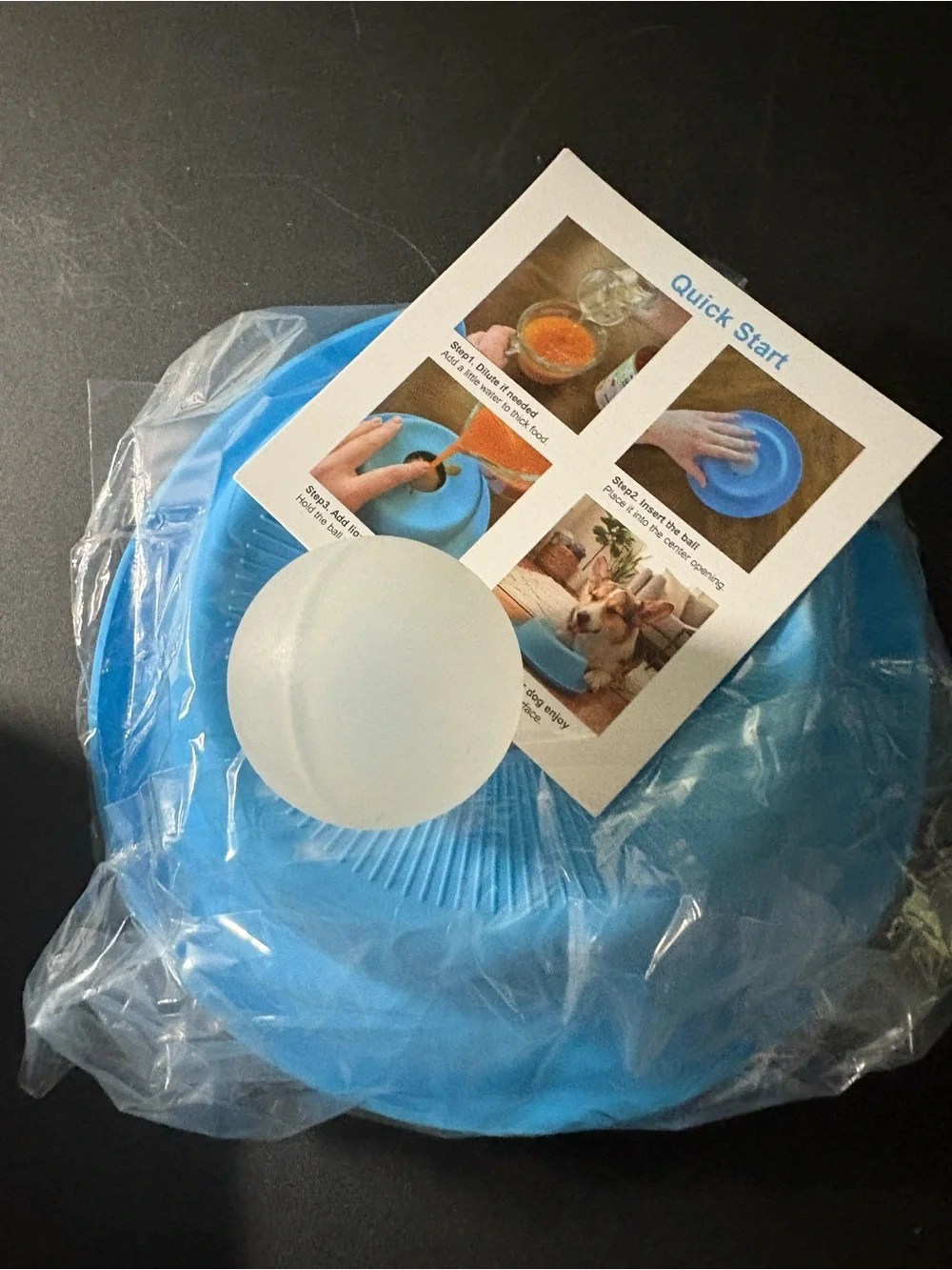Dog slow feeder bowl